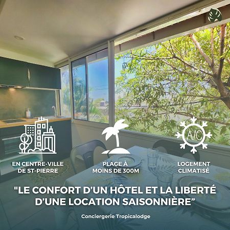 Ferienwohnung Le Manguier Saint Pierre Exterior foto